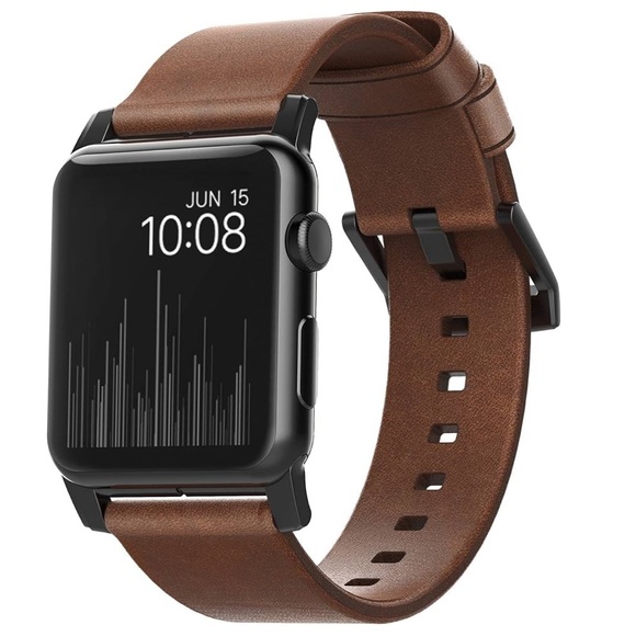 Nomad Modern Apple Watch Strap - 44mm/42mm - series 1,2,3,4,5,6 & SE - Picture 3 of 11